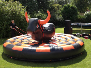 Inflatable Rodeo Bull Game 