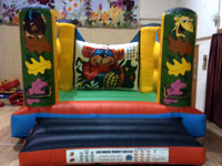 12ft x 15ft, 9ft tall jungle themed bouncy castle �60 