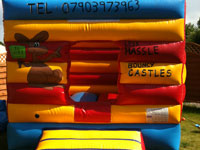 Boxed in 10ft x 14ft bouncy castle - ideal for toddlers �50