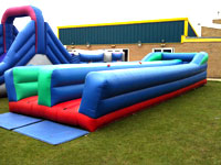11ft x 35ft inflatable bungee run �100