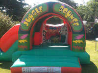 19ft x 15ft x 13ft Combi slide and bouncy castle �70