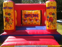 12ft x 15ft x 9ft Party Time four poster bouncy castle �60