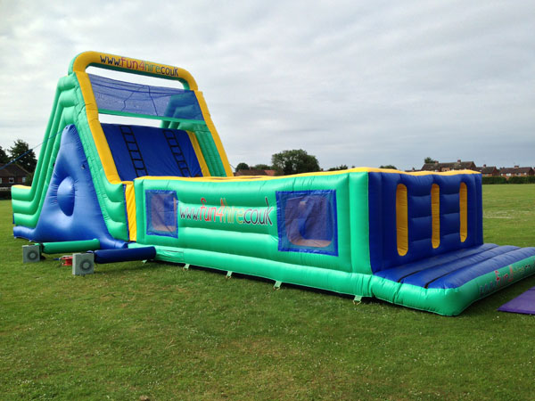 60ft kids & Adults Inflatable assault course