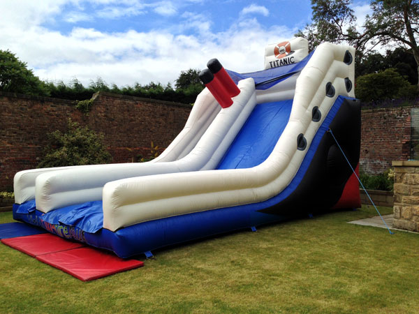 Titanic Themed Inflatable Slide